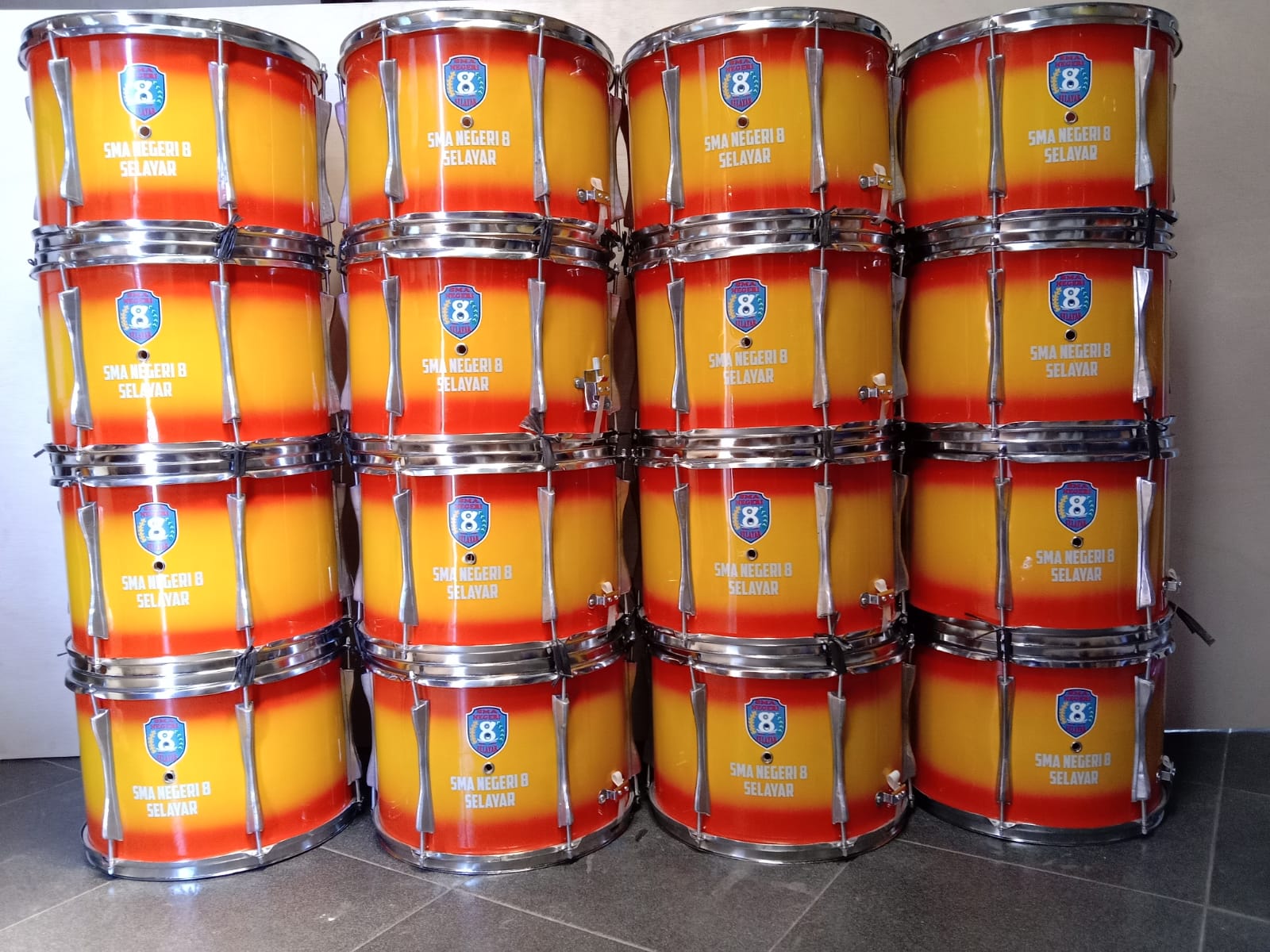 ALAT DRUMBAND BERKUALITAS DAN BERSTANDAR PDBI TK SD SMP dan SMA