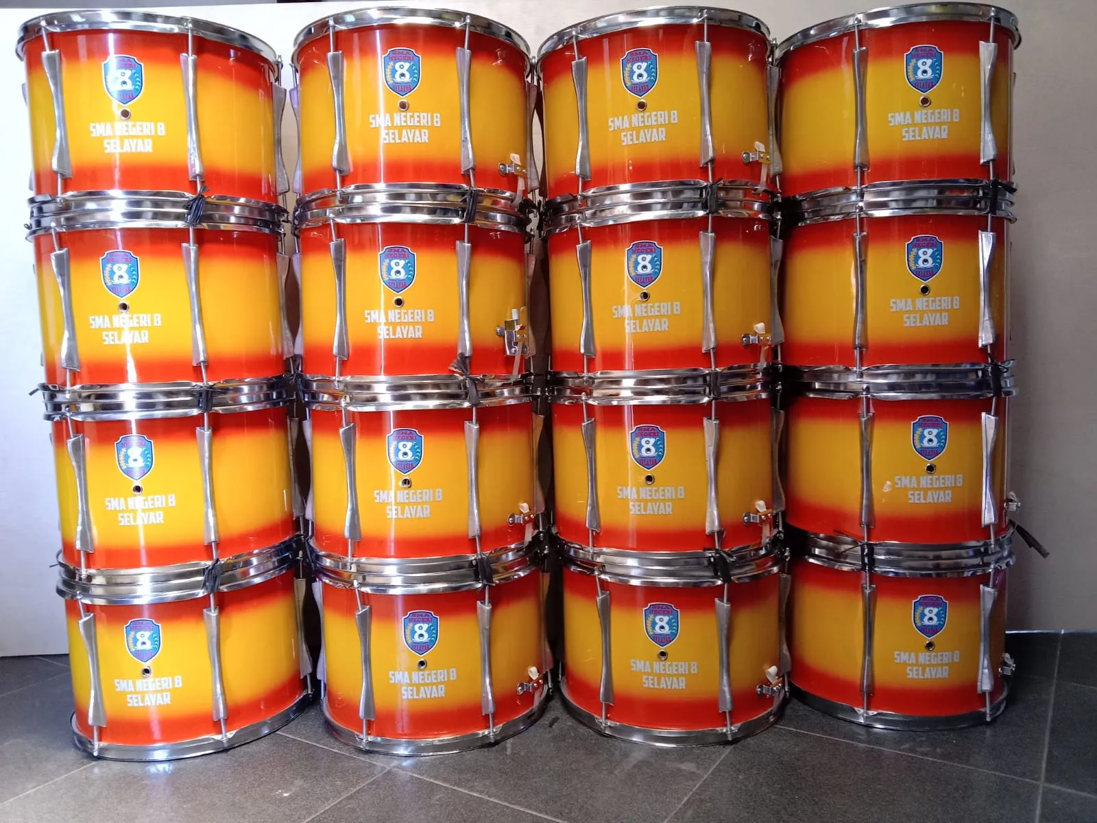 ALAT DRUMBAND BERKUALITAS DAN BERSTANDAR PDBI TK SD SMP dan SMA