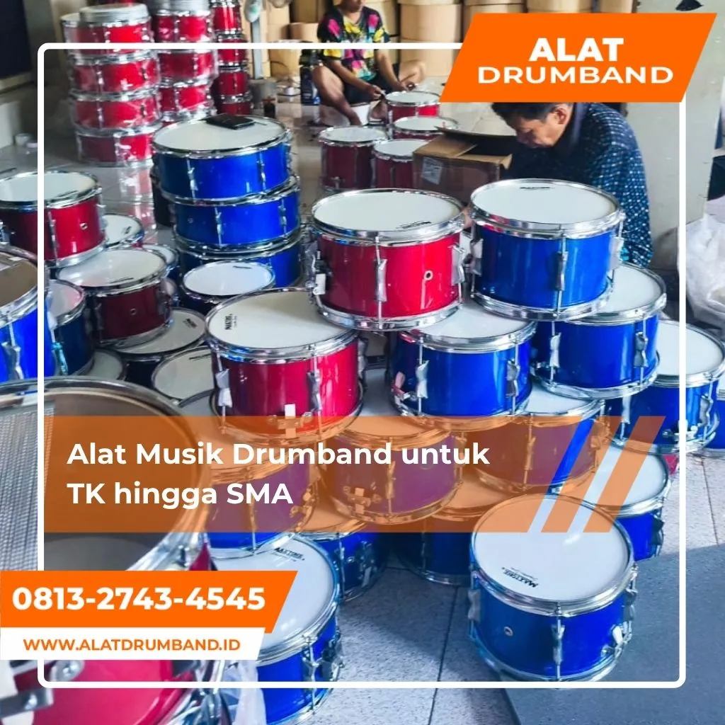 Alat Musik yang Dimainkan dalam Drumband Beserta Fungsinya