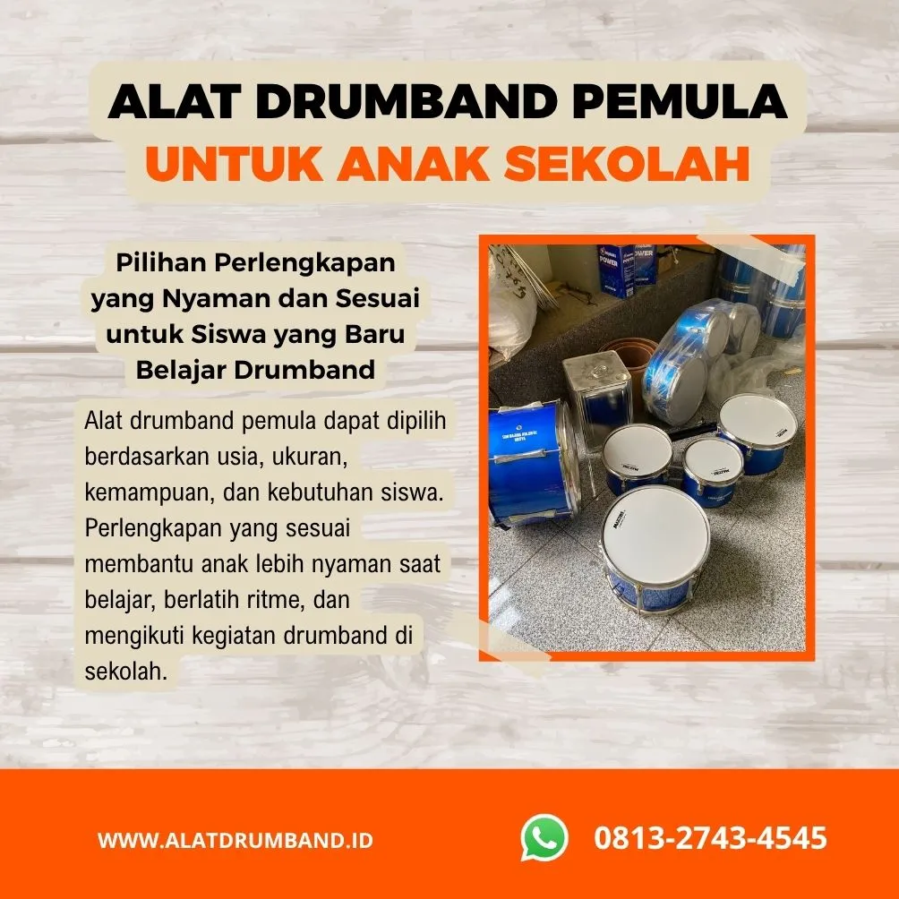 Cara Memilih Alat Drumband untuk Anak