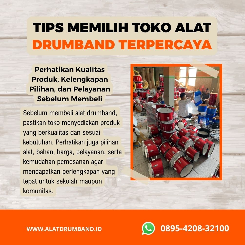Cara Memilih Tempat Jual Alat Drumband yang Terpercaya