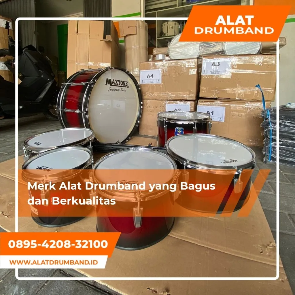 Merk Alat Drumband yang Bagus Berdasarkan Kualitas dan Harga