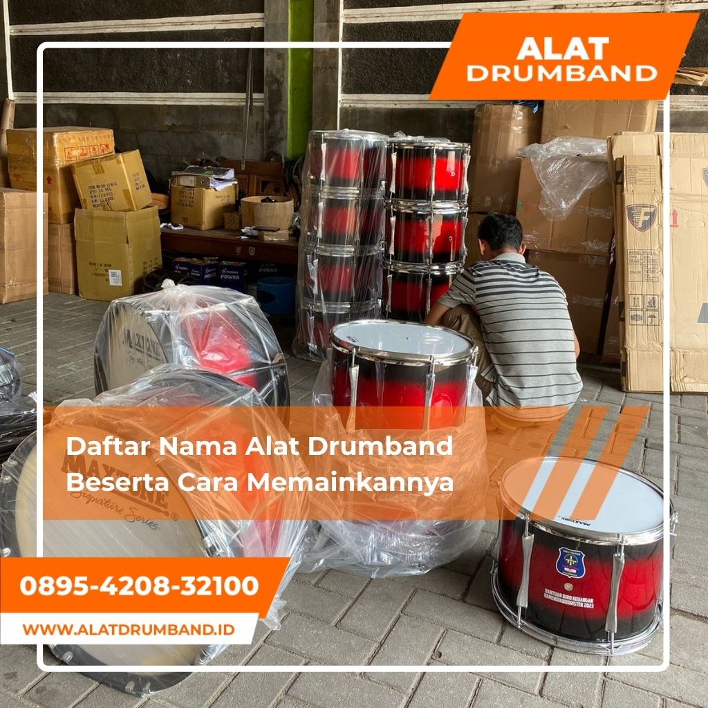 Nama Alat Drumband Apa Saja dan Bagaimana Cara Memainkannya?
