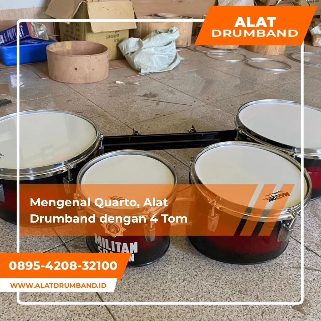 Nama Alat Drumband dengan Jumlah Tom 4? Ini Penjelasan Lengkapnya