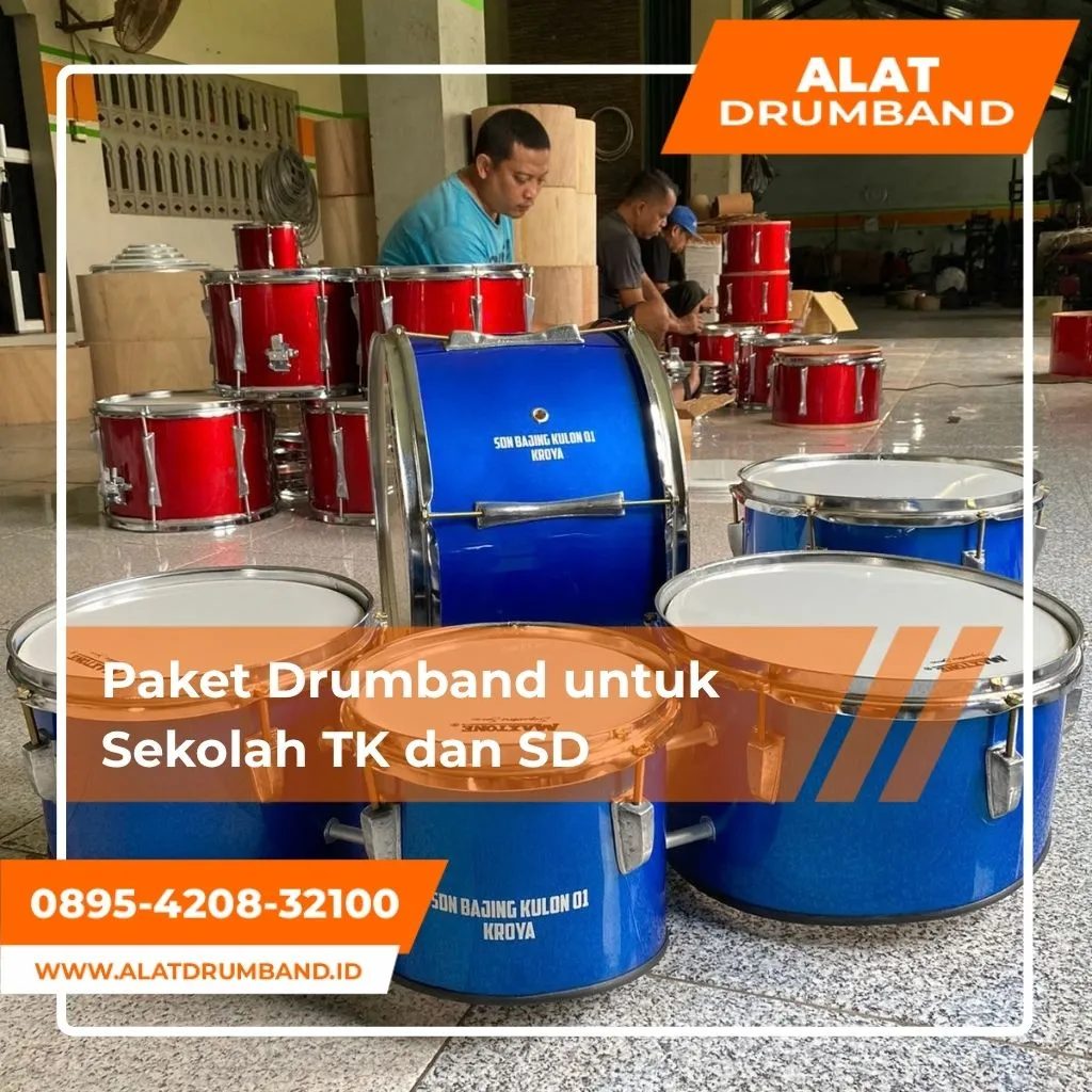Paket Drumband untuk Sekolah TK dan SD