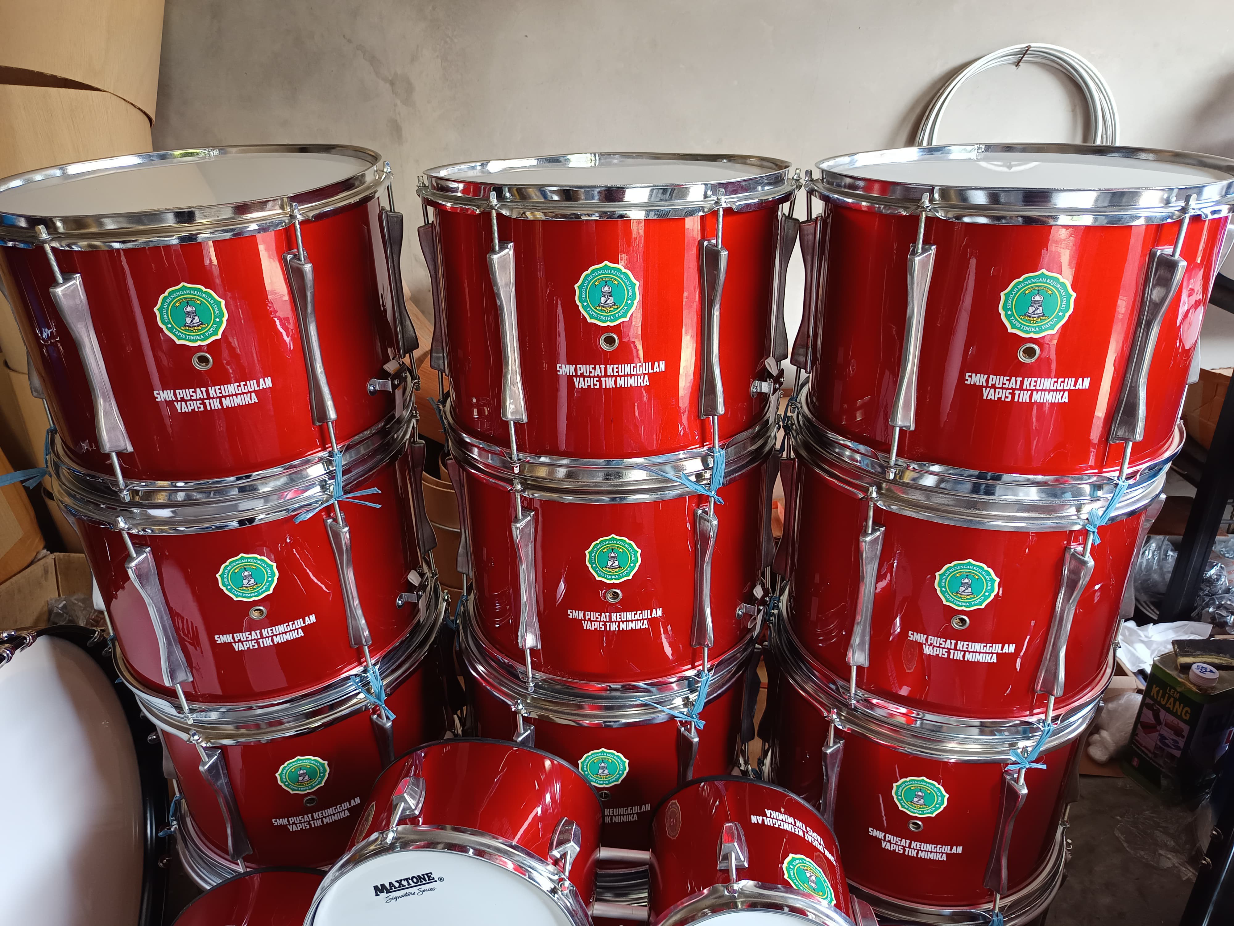 Pengrajin Drumband Jual Alat Drumband dan Marchingband Indonesia
