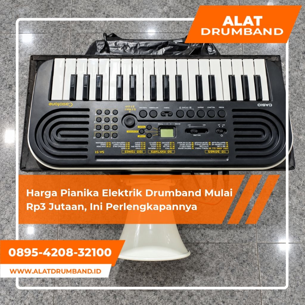 Pianika Elektrik Drumband